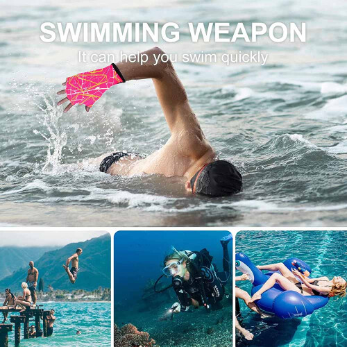 Γάντια κολύμβησης Grip The Depths, για βελτιωμένη υποβρύχια εμπειρία, Δάχτυλα με 2