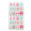 Festive Beauty Press On Nails, Μακράς Διάρκειας Χρήση Πολλαπλών Χρήσεων Νύχια Κατάλληλα για 1