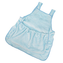 Warm Insulated Cats Aprons Regulable Straps Large Pocket-Blue