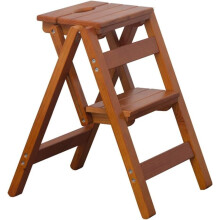 2 Step Folding Step Stool Ladder with Non Slip Pedal for Kitchen Garage Camping