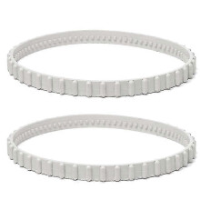 2 Pack Pool Cleaner Replacement Drive Belts compatible with Hayward Aqua Vac TigerShark QC Plus SharkVAC, Rubber, Part RCX23002