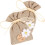 2Pièces Sachets Odorants Rose Pour Bureau 9