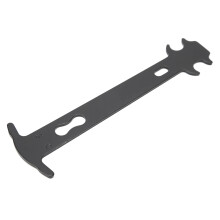 Essential Tool Carbon Steel Chain Wear Indicator Bike Chain Checker For Measuring Wear Rate Prevents Disc Wear Flat Lightweight Rust Proof Wear Resist