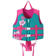 Chaleco de natación para niños pequeños, chaleco de natación, correa de seguridad ajustable con material de alta calidad y color brillante y