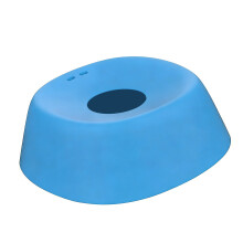 Slow Feeder Dog Bowl Dog Liquid Lick Bowl Bone Broth Dog-Blue