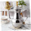 Middle Eastern Stainless Steel Tea Kettle with Handle and Filter for Home or Restaurant Use 2