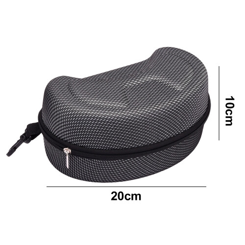 Solid Impact Resist Ski Goggle Case, Spacious and Versatile for Winter Adventure Gear 1