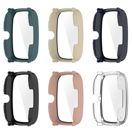 Montre connectée à couverture complète pour PC, protecteur-Noir 1