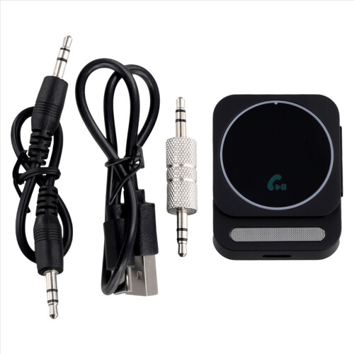 Bluetooth 5.3 AUX-Auto-Adapter-Audioempfänger mit integrierter Musikunterdrückung 1
