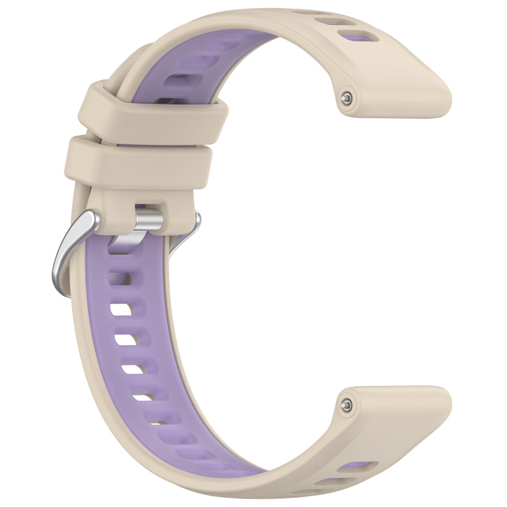 Stylish Breathable Silicone Wriststrap- Buckle Sand P Silver 7709000224432
