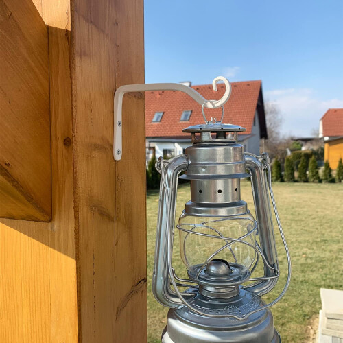 Vintage Design Shepherds Hook, εύκολη εγκατάσταση, ανθεκτικό στη σκουριά, βαρέως τύπου, 2