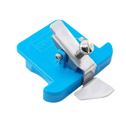 Sewing Seam Guide Adjustable ABS for Accurate Stitching Positioning with Ruler Yellow 2