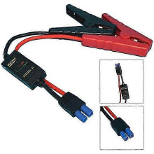 Heavy Duty Jumper Cables with Booster Clips for Automotive Battery Replacement and Emergency Use Accessory
