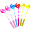 6Pcs Glowing LED Sticks Energy Efficient Light Sticks for-C 1