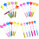 6Pcs Glowing LED Sticks Energy Efficient Light Sticks for-C 2