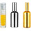 2pcs Glass Cocktail Atomizer Bitters Spray Bottle 30ml for Precise Flavor Distribution Gold 2