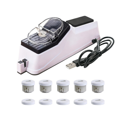 Automatic Blade Sharpener USB Electric Double Sided Scissors-A