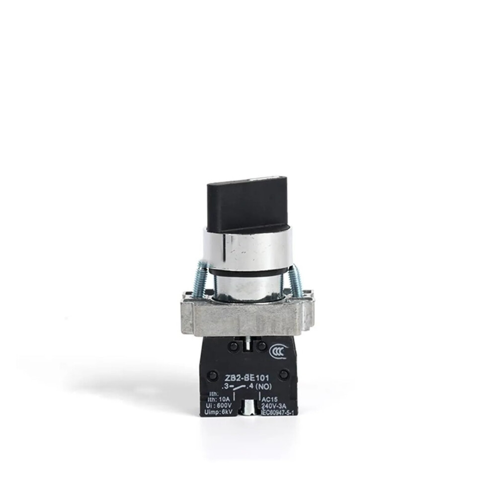 22Mm Rotary Selector Switch 1No 2 Position Momentary Spring Easy Operation 9001264584658