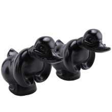 2PCS Angry Rubber Duck Hood Ornament, for Trucks, Cool Duck Ornament Angry Rubber Duck