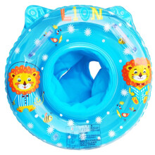 Aufblasbarer Babyschwimmring für Babys von 6-36 Monaten, attraktives Design mit Sonnendach, umweltfreundliches Material, einfache Handhabung,