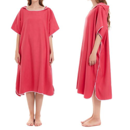 Unisex Στολή Surf Αξεσουάρ Πόντσο με Κουκούλα, Πετσέτα Θαλάσσης από Μικροΐνες 1