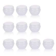 Good Sealing Travel Containers, Refillable Cosmetic Jars, Lightweight and Compact for Convenient Travel, 10 Pieces, Multi-color