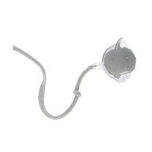 Jumping Puppies Toy ABS Durable Construction Simulates-Gray