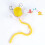 Jumping Puppies Toy ABS Durable Construction Simulates-Gray 7