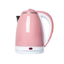 Electric Rapid Boil Kettle 2L 1500W with Auto Shut Off for Home Kitchen Use, Pink