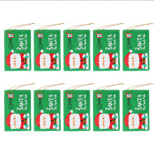 Tela de fieltro reutilizable, tarjetas de regalo, sobre de fieltro de Papá Noel para decoración festiva, sobre para cartas navideñas, bolsa