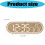 Digital Alarm Clock LED Digital Clock Electric Desk-Yellow 4