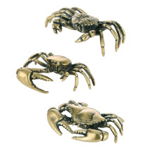 Statues de crabes en métal, ornement de Table, Figurines de-UN