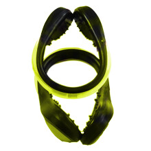 Magic Band-varningsljus, färgskiftande RGB, enkel applicering med ett tryck och halkfria grepp, vattentålig och väderbeständig, lätt och hållbar