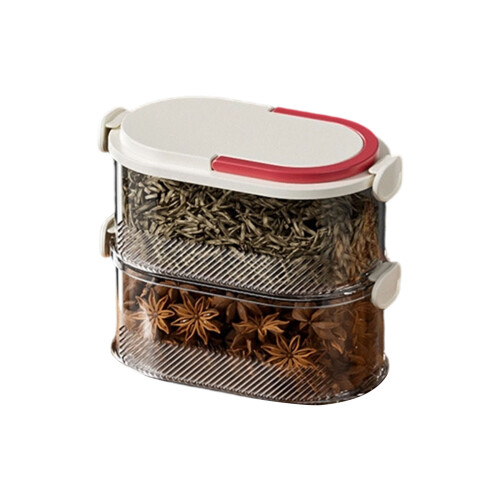 Multipurpose Stackable Organizers Container For-White 2