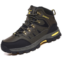 Hiking Shoes Waterproof Lightweight Trekking Boots NonSlip Breathable Walking Footwear for Men Women Army Green 10.5 UK