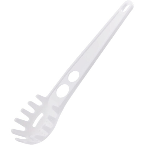 Pasta Serving Spoon with Deep Serrations and Colander Design for Easy Household Cooking 1