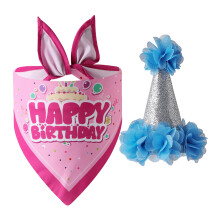 Gorro de pastel de cumpleaños para perros, regalo de cumpleaños perfecto para tu perro, tejido suave y transpirable que garantiza comodidad, ajuste
