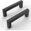 Square Cabinet Pulls, Sturdy And Robust, Modern Minimalist Design, Easy To Install, Smooth Surface, Matte Black Drawer Pulls 1