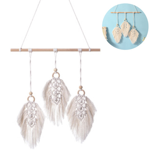 Χειροποίητο Δώρο, Κρεμαστό Τοίχου Boho Macrame, Ιδανικό για Γενέθλια, Χριστούγεννα, 1