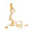 Mécanisme câble Flexible FPC câble Flexible précis pour HC26E 6