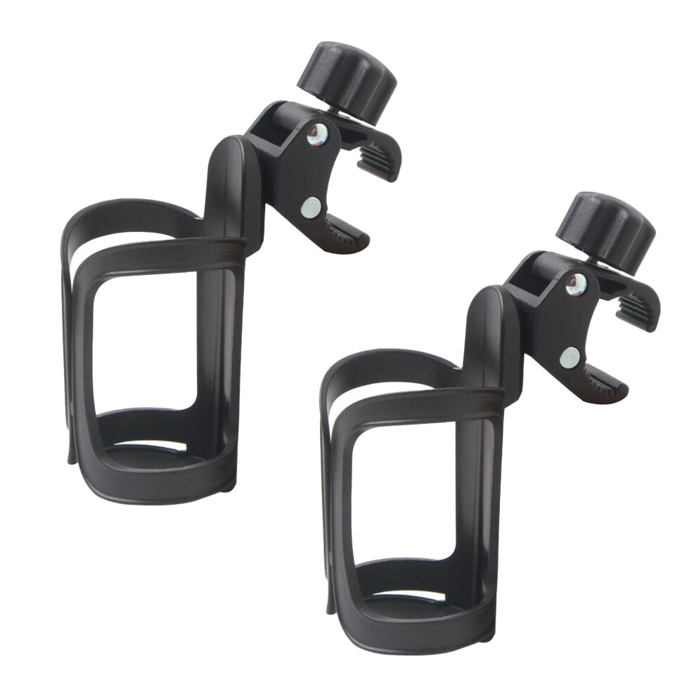 Cup Holder for Strollers, Lightweight and Easy-to-Mount Bottle Holder for Mobility Devices, Universal Design Organizer Compatible with Bikes Trolleys