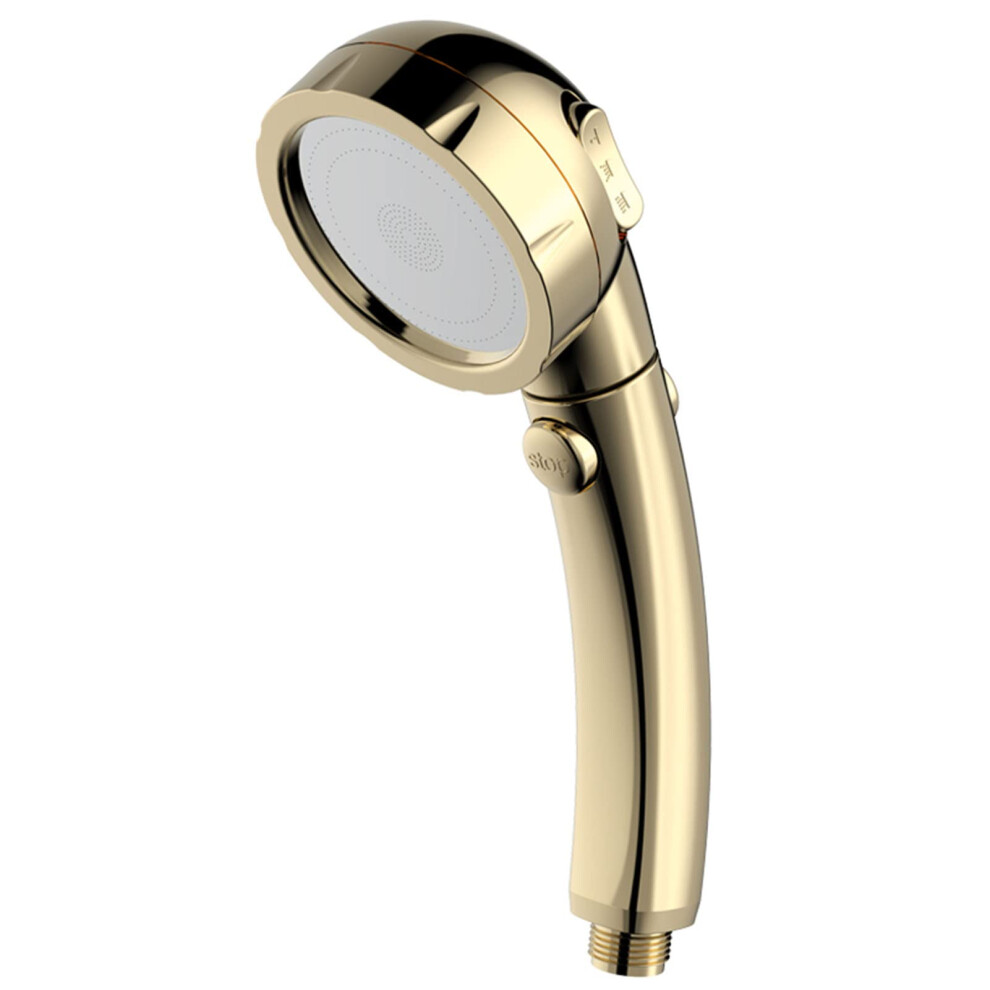 Pressure Handheld Shower Head With Stop Button, 3 Rain Spray Modes, Water Saving For Bathroom 9119770401571