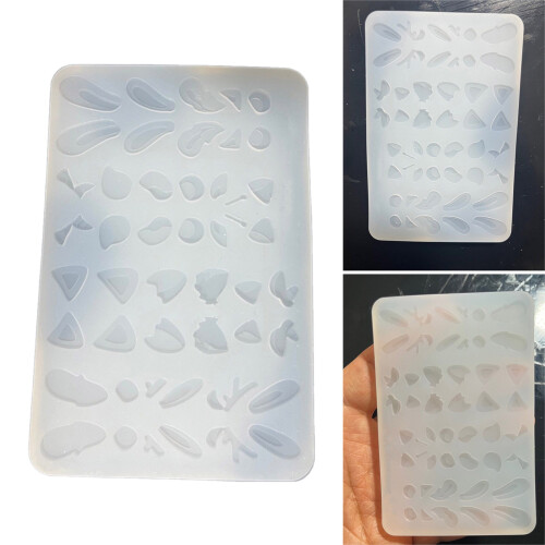 Moule époxy en Silicone facile à nettoyer, accessoires d'ailes, 1