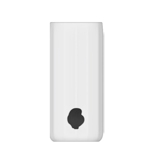 Siliconen wikkelhoes Shell hoofdtelefoonbehuizing voor-Wit