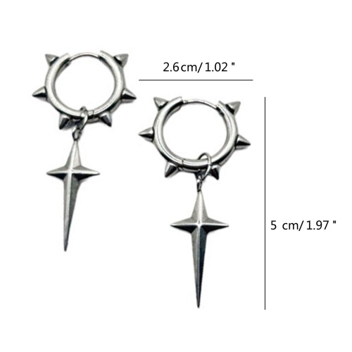 Boucles d'oreilles ornées de cône minimaliste, accessoire, 2
