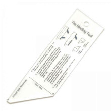 2x Binding Tool Fabric Quit Binding Tool Sewing & Quilting Supplies Measurement Ruler Handy Binding Ruler for Sewing Quilting Crafting