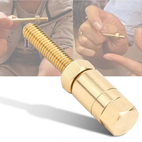 Magic Props Autorotation Nut Off Bolt Screw Close Up Illusion Gimmick Accessory 1