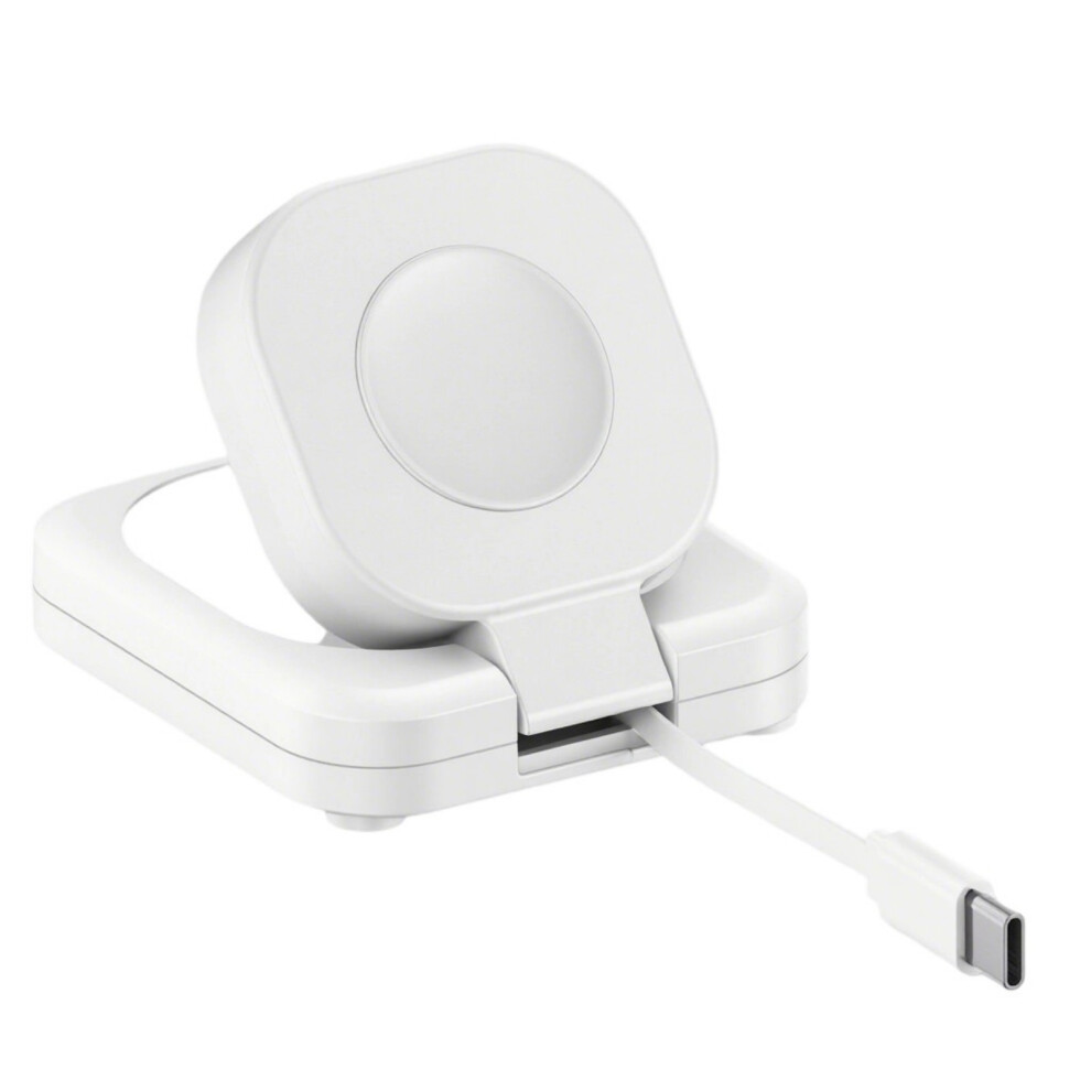 Space Saving Magnetic Charging Dock Retractable Cord For- White 7709000225651