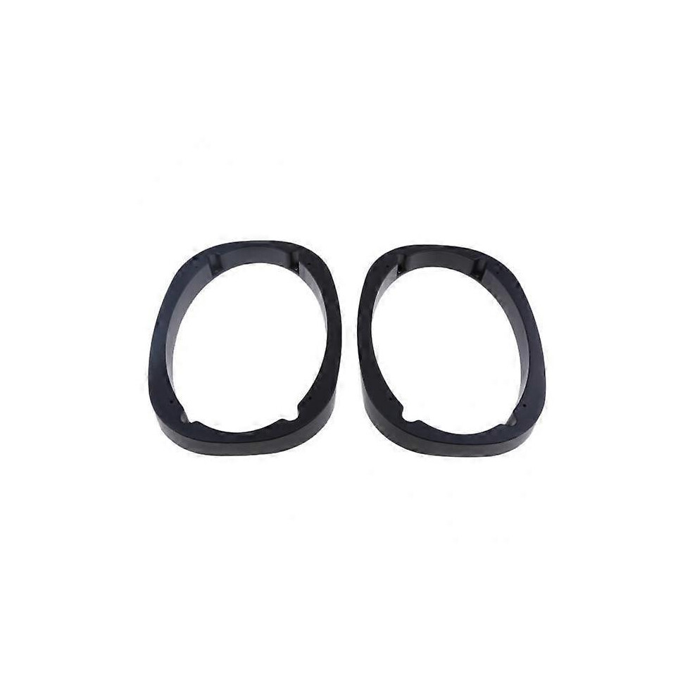 2X2pieces 6 "X 9" Stereo Audio Speaker Spacer Adapter Universal Plastic Hollow 6935161366976