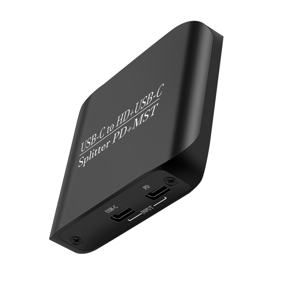 Usb C To Hdmis+Usb C Splitter With Pd100w Charging Support 7709000226146